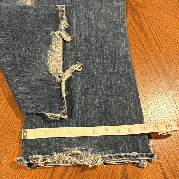 Abercrombie and Fitch flare 32WX 30 L worn-in men’s jeans. - Picture 6 of 9